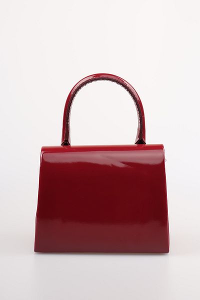 weem bag Дамска чанта Weembag Palermo от лачена кожа с една дръжка