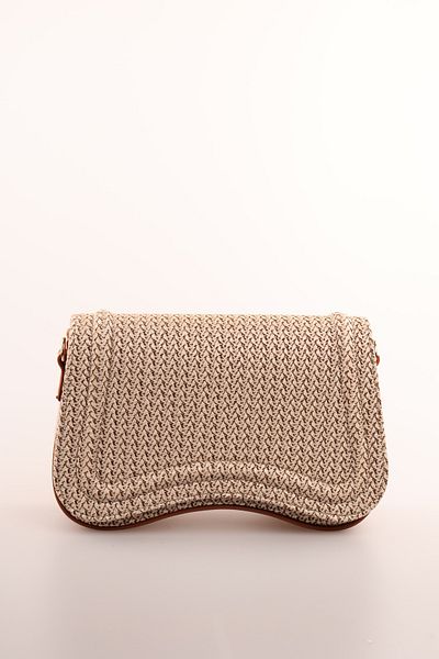 weem bag Дамска чанта Weembag Straw Floki Clutch Siena