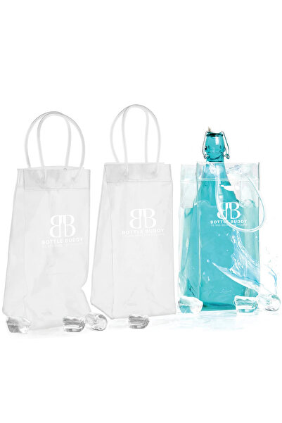 Bottle Buddy 3 Pack Limited Edition Ice Bag - Bottle & Wine Cooler Ice Bag