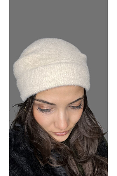 laviyonsa Winter Beanie with Cashmere Beard