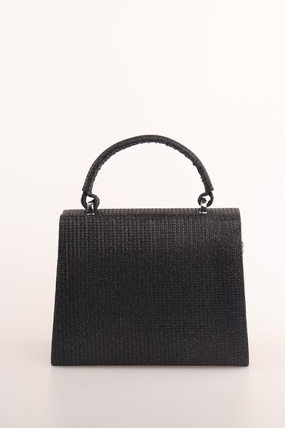 weem bag Geantă Venezia pentru femei Weembag cu mâner cu dungi cu nod
