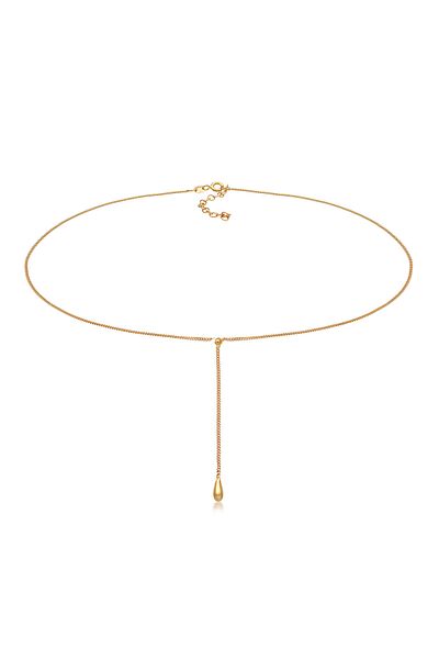 ELLI Náhrdelník Dámský obojek Drop Ball Boho In 925 Sterling Silver