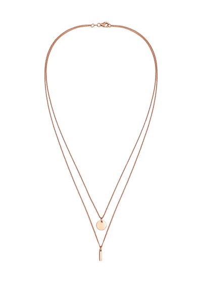 ELLI Colier Bar pentru Femei - Argint Sterling 925 Geo, Strat Cerc Placat cu Aur