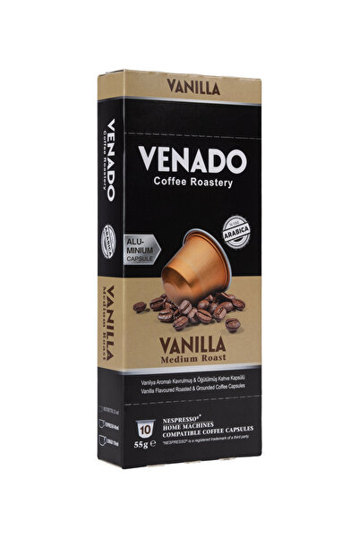Venado Vanilya Aromalı Kapsül Kahve - Orta Kavrulmuş - Nespresso Uyumlu - 10 ...