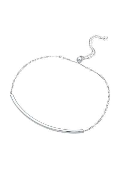 ELLI Bratara Femeie Filigran Basic Minimal Ajustabila In Argint Sterling 925