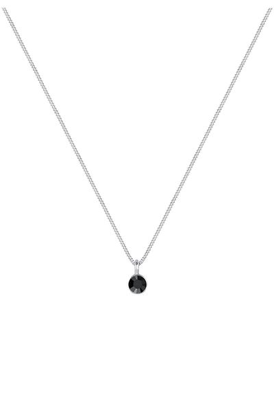 ELLI Colier Basic Must-have Cu Cristale Din Argint Sterling 925