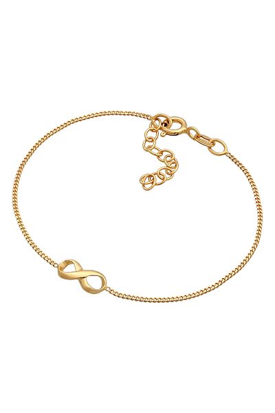 ELLI Damenarmband – Infinity-Symbol, schlichtes 925er-Sterlingsilber