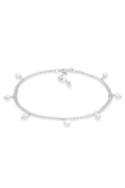 ELLI Brățară Femeie Pandantiv cu perle de cultură de apă dulce Jucăuș În Argint Sterling 925