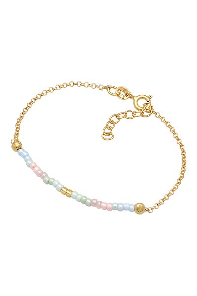 ELLI Perlenpastell-Armband aus 925er-Sterlingsilber – Damen