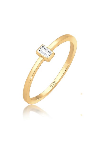 ELLI Ring Geo Topaz Vintage 925 Sterling Silver