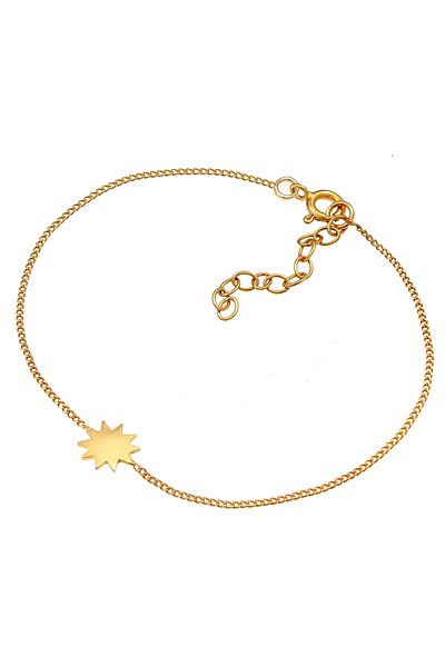 ELLI Brățară Sun Summer pentru femei - Filigran Minim Design, Argint Sterling 925 Reglabil