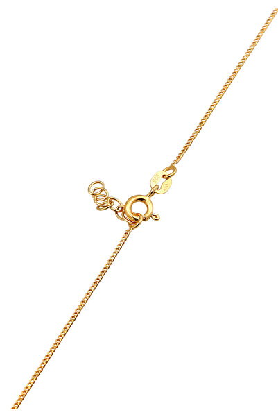 ELLI Detský náhrdelník s usmievavou tvárou, platnička s glazúrou Orange, striebro 925