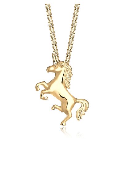 ELLI Necklace Unicorn Magic Festival 925 Sterling Silver