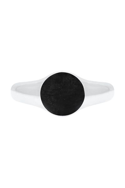ELLI Prsten Matte Oval Geo Basic 925 Sterling Silver