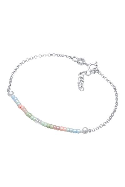 ELLI Armband Damen Beads Pastell aus 925 Sterling Silber