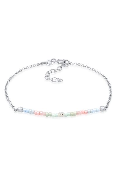ELLI Armband Damen Beads Pastell aus 925 Sterling Silber