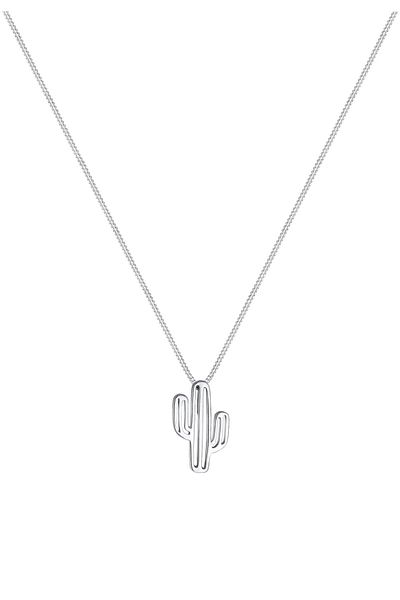 ELLI Colier Cactus Desert Trend Argint 925