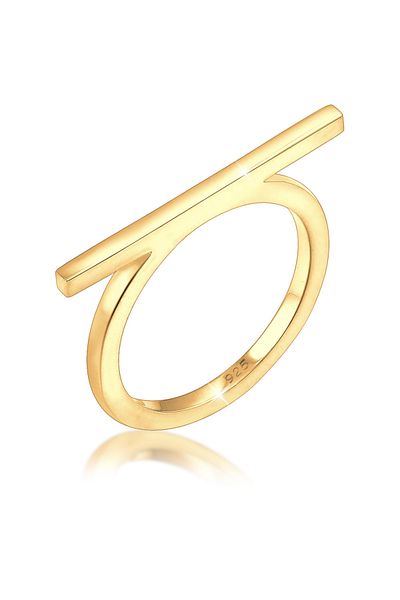 ELLI Ring Blogger Geo Minimal 925 Sterling Silver