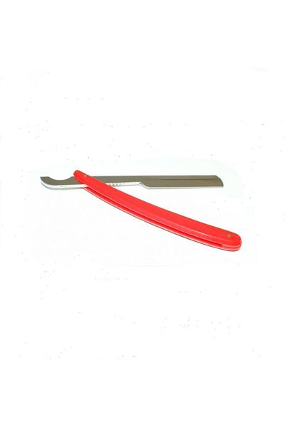 efmues Red Barber Razor - Razor Attached, Beard Razor