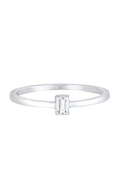 ELLI Prsten Geo Topaz Vintage 925 Sterling Silver