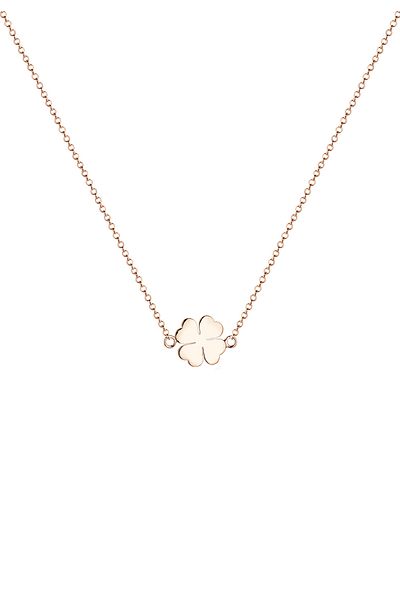 ELLI Colier pentru femei - Talisman din argint 925 Clover Lucky