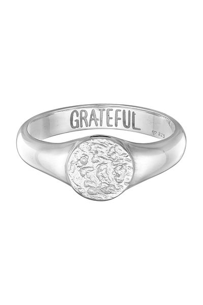 HAZE & GLORY Ring Hg - Ring Damen in 925 Sterling Silber, Schmuck Damen, Silberring, Vintage, gr