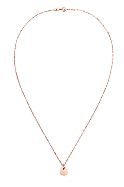 ELLI Dámský kulatý přívěsek s náhrdelníkem ze sterlingového stříbra 925