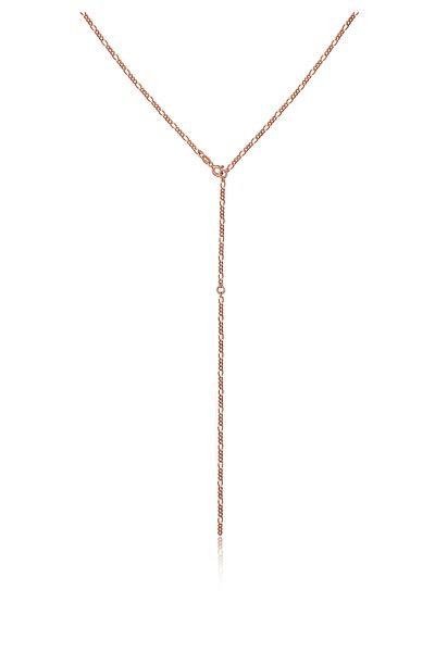 ELLI Halskette Damen Figaro Y-Kette Trend Verstellbar Aus 925 Sterling Silber