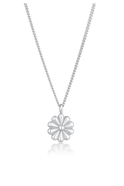 ELLI Colier Damă Floral Trend Blogger Pandantiv Filigran În Argint Sterling 925