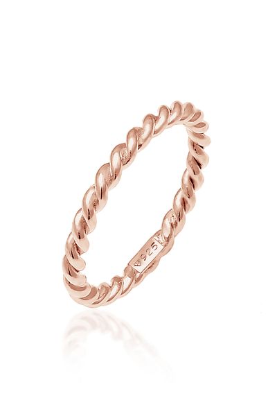 Nenalina Ring Twisted Basic Simple aus 925er Sterlingsilber