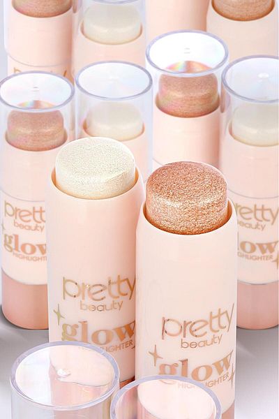 Pretty Beauty Stick Glow Highlighter - Radiant Face and Body Illuminator