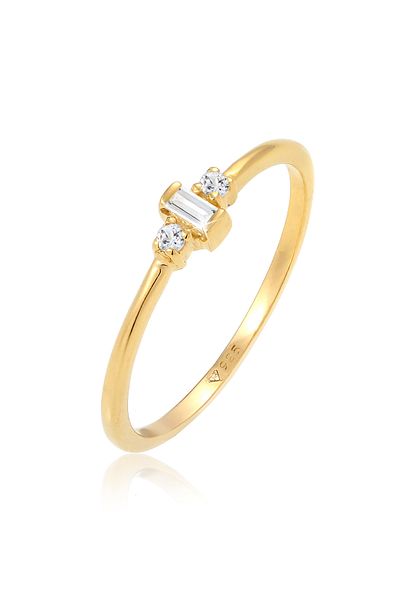ELLI Ring Premium Ring Ladies Solitaire Engagement Filigree With Topaz In 925 Sterling Silver Gold P
