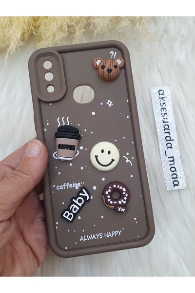 Aksesuarda Moda SAMSUNG GALAXY A10S UYUMLU FİGÜRLÜ SİLİKON KILIF