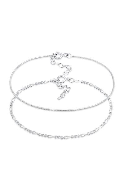 ELLI Bratara Femei Figaro Rotunda Filigran In Argint Sterling 925