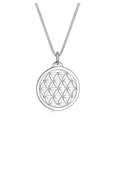 ELLI Náhrdelník Flower Of Life 925 mincovní stříbro