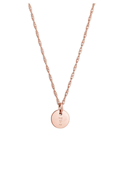 ELLI Dámský kulatý přívěsek s náhrdelníkem ze sterlingového stříbra 925