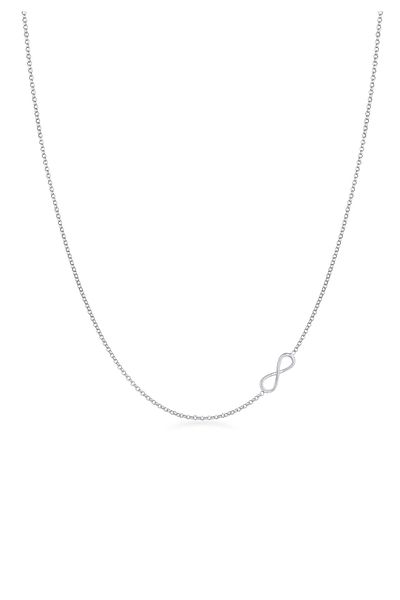ELLI Colier Dama Simbol Infinit Basic In Argint 925