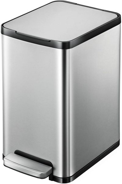 EKO 10L EDISON SLIM STEP BIN