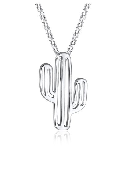 ELLI Colier Cactus Desert Trend Argint 925