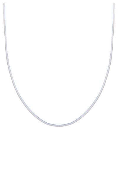 Nenalina Colier simplu din satin, argint 925