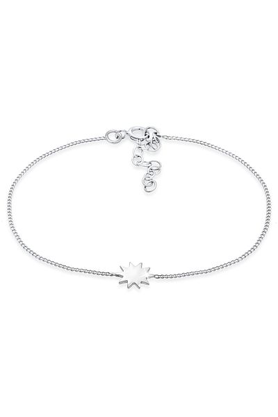 ELLI Bratara Femei Soare Vara Filigran Minimal Ajustabil In Argint Sterling 925