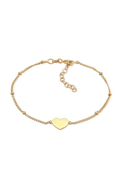 ELLI Bracelet Ladies Heart Symbol Love Balls In 925 Sterling Silver