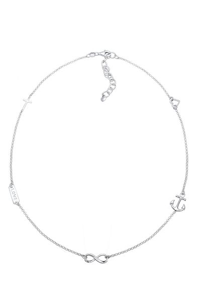 ELLI Colier Simbol Pandantive Argint 925