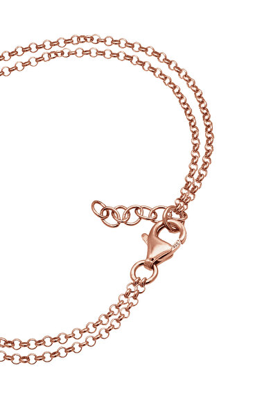 ELLI Dámský náramek Circle Geo Minimal ze sterlingového stříbra 925