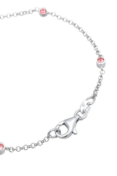 ELLI Dámský náramek Basic Filigree, kombinovatelný s krystaly, ze sterlingového stříbra 925