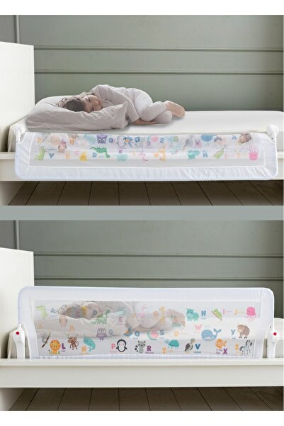 USF Bebek Çocuk Güvenlik Yatak Bariyeri Korkuluğu 120x50 Safari Serisi Eğitim Ürünü