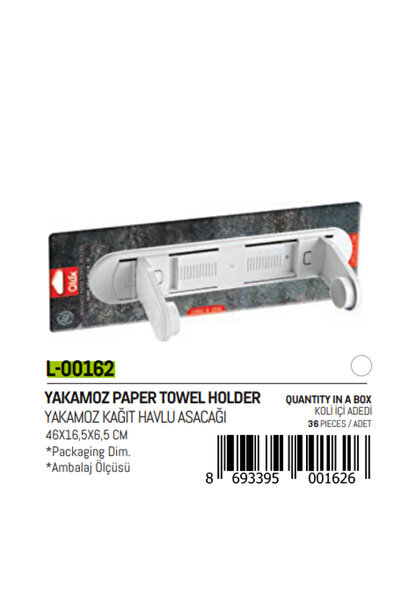Go İthalat YAKAMOZ DRŽAČ ZA PAPIRNE PEŠKIRE (5324)