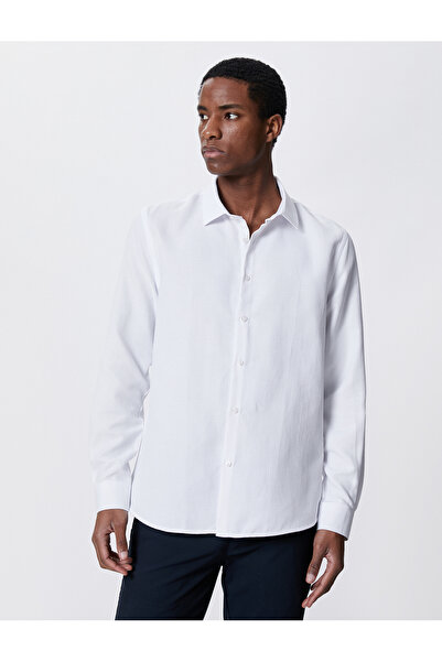 Koton Alap ing klasszikus galléros texturált gombok, nem vasalható