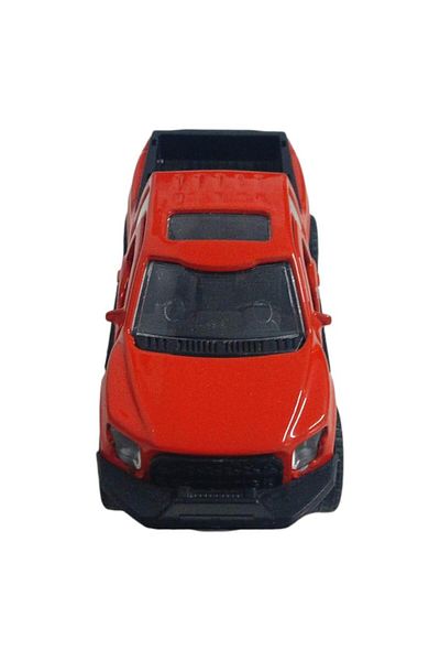 Angoravi Pull Drop Metal Off-Road Vehicle 13 cm - Red