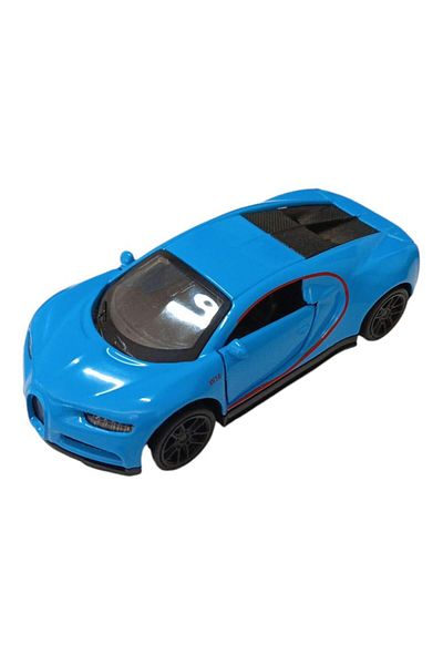 Angoravi Pull Drop Metal Car - 4311F - Blue